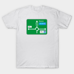 Hungarian Road Sign T-Shirt